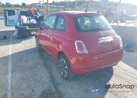 2012 Fiat 500 Pop from USA, damaged, VIN 3C3CFFARXCT127684